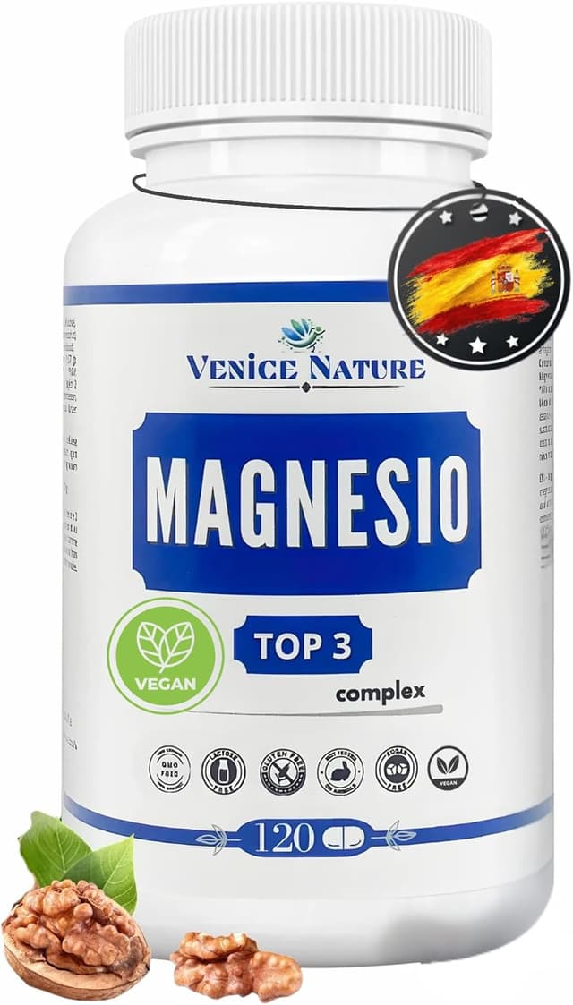 Imagen de Venice Nature Magnesium Complex 🌿 120 Cápsulas Veganas en OfertitasTOP