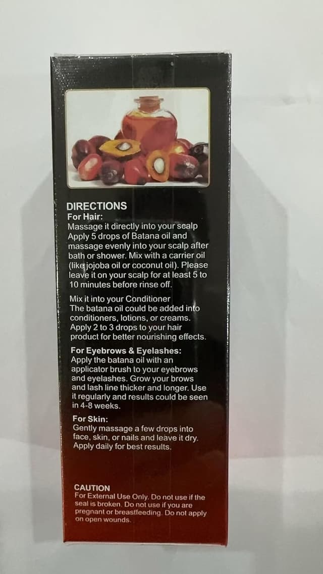 Detalle 2 de CCKULOOB Aceite de Batana 60ml para crecimiento capilar
