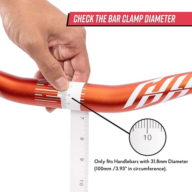 Thumbnail 4 de Funn Crossfire Potencia 31,8mm 35mm naranja