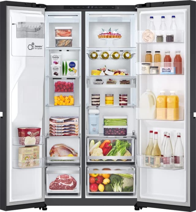 Thumbnail 3 de LG GSLE91EVAB Kühl-Gefrierkombination