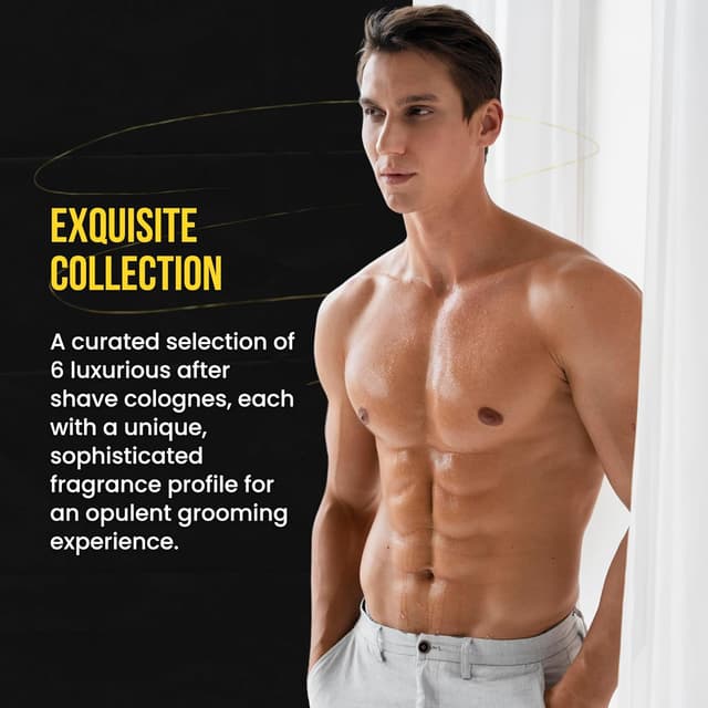 Thumbnail 6 de The Shave Factory Oud Aftershave Cologne Gift Set (6x50 ml) – set dopobarba rinfrescante e lenitivo all’oud