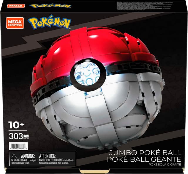 Thumbnail 6 de MEGA Pokémon Jumbo Poké Ball-Bauset 303 Teile