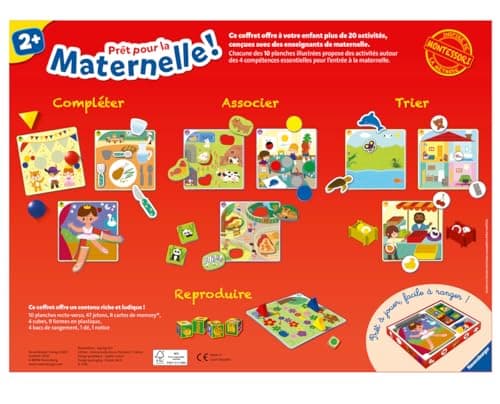 Detalle de Ravensburger 24115 juego guardería 20 actividades