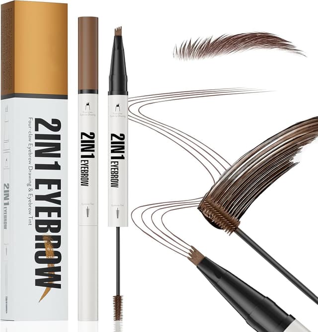 Detalle de ZukQvrivelig 2 en 1 lápiz cejas 24h