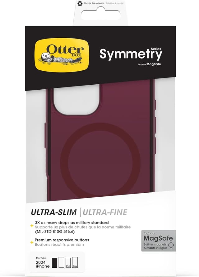 Thumbnail 4 de OtterBox Symmetry Series Clear MagSafe iPhone 16 📱 Anticaídas