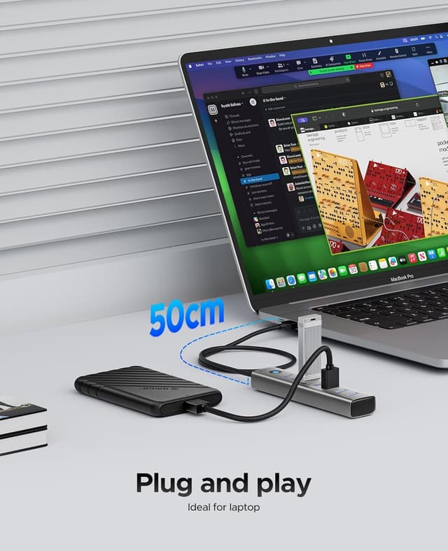 Thumbnail 4 de ORICO Hub USB 3.0 de 7 Puertos con Cable Largo ⚡