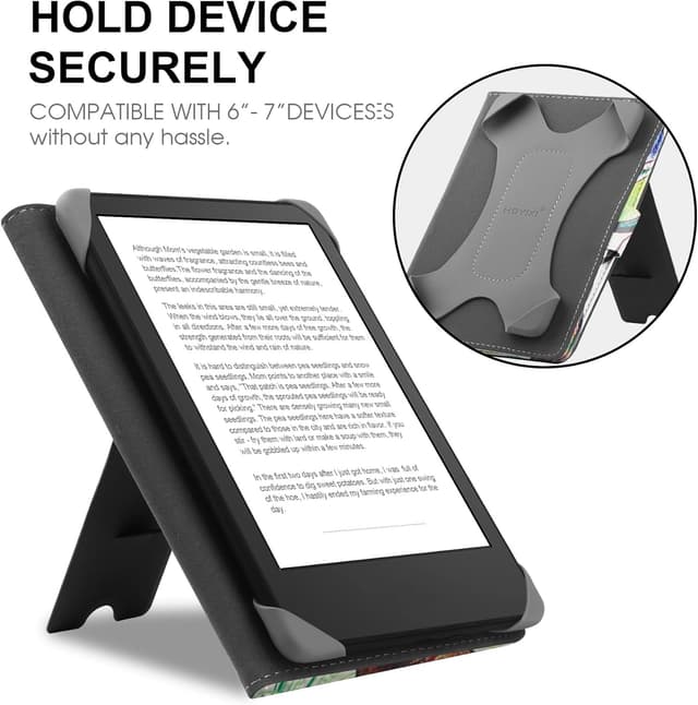 Detalle 2 de HoYiXi Hülle 6-7 Zoll eBook Reader
