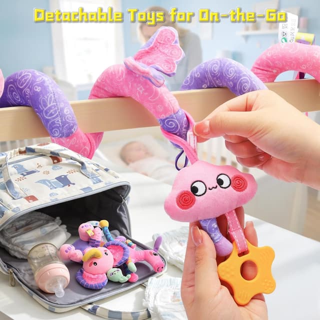 Thumbnail 2 de Zendstanding Einhorn Kinderwagenspielzeug 23,6 Zoll