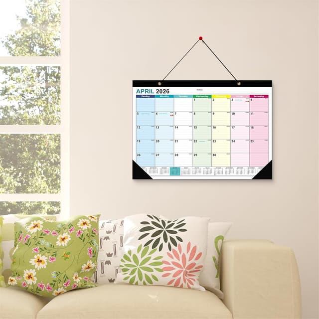 Thumbnail 6 de Calendario da parete 18 mesi gennaio 2026 - giugno 2027