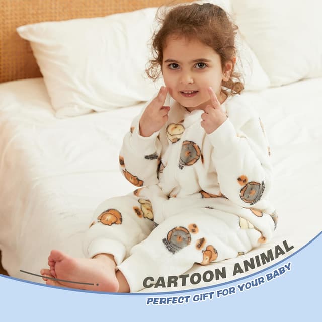 Thumbnail 1 de Gigoteuse à pieds Surpyjama bébé fille/garçon hiver flanelle 💤