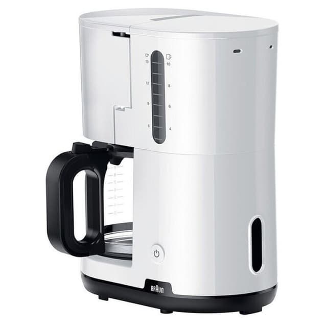 Detalle de Braun KF1100 Cafetera 10 tazas 1000 W Blanca