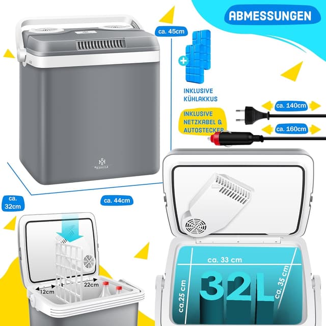 Thumbnail 6 de KESSER Kühlbox Thermobox 32Liter