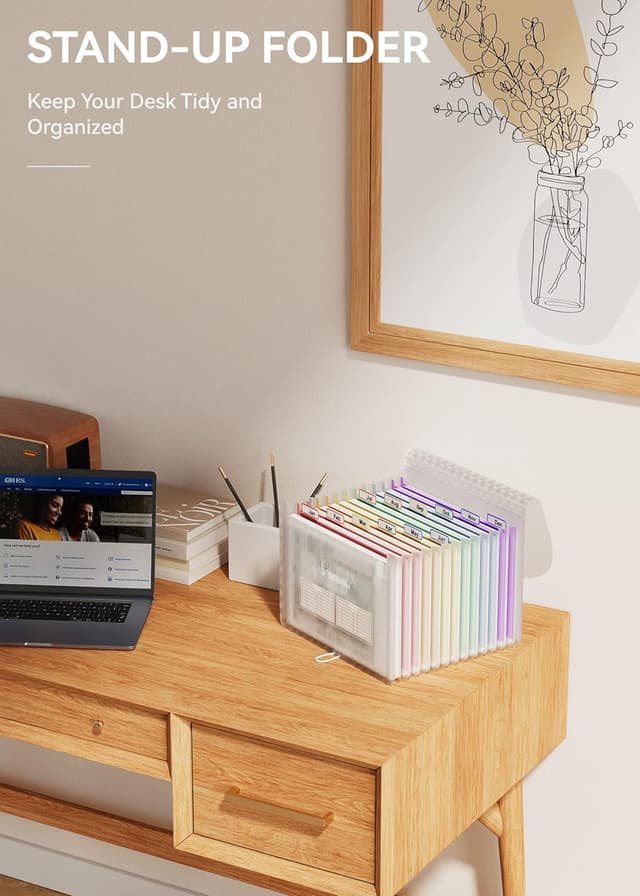 Thumbnail 6 de ABC life A4 expanding file organiser 13 pockets