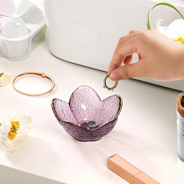 Detalle 2 de Binoster floral trinket dish 9 cm