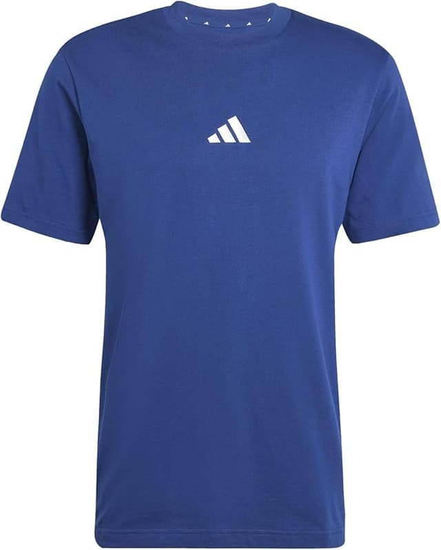 Detalle de adidas Hombre Essential Camiseta Jersey con Tres Rayas 🟦