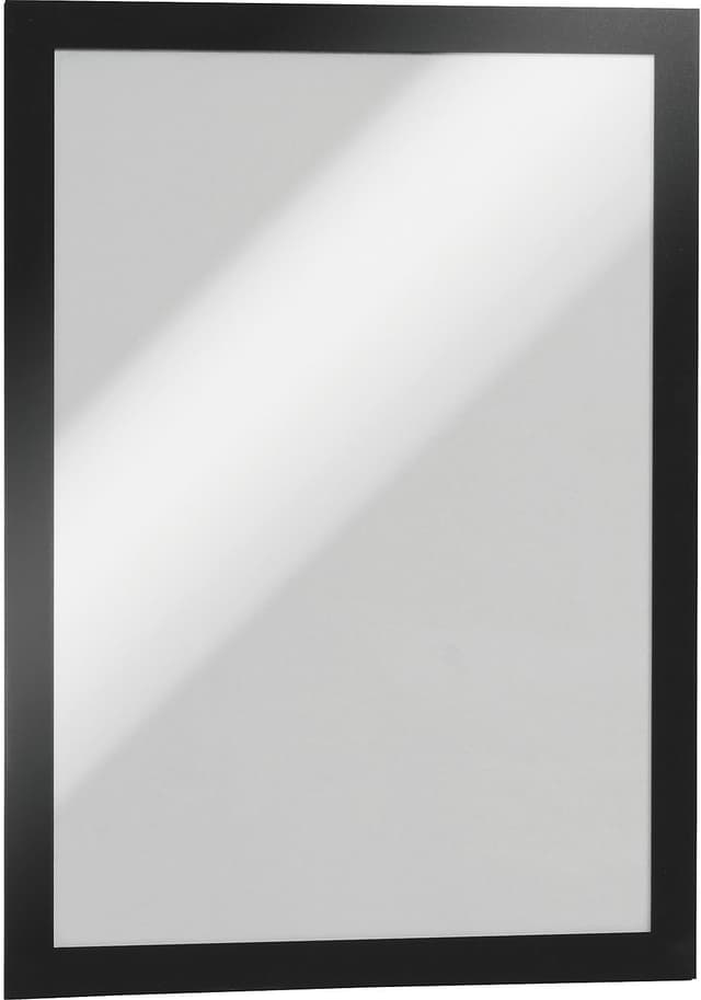 Detalle de Durable DURAFRAME Self-Adhesive Magnetic Frame (A4, Black) – Pack of 10