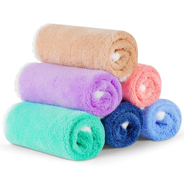 Thumbnail 1 de Aolso Babywaschlappen Korallenvlies 6er