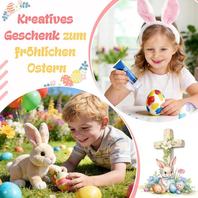 Detalle de Taricor Baby-Fußabdruck-Set (75 ml) für Neugeborene – ungiftige Fingerfarbe zum Stempeln von Händen und Füßen