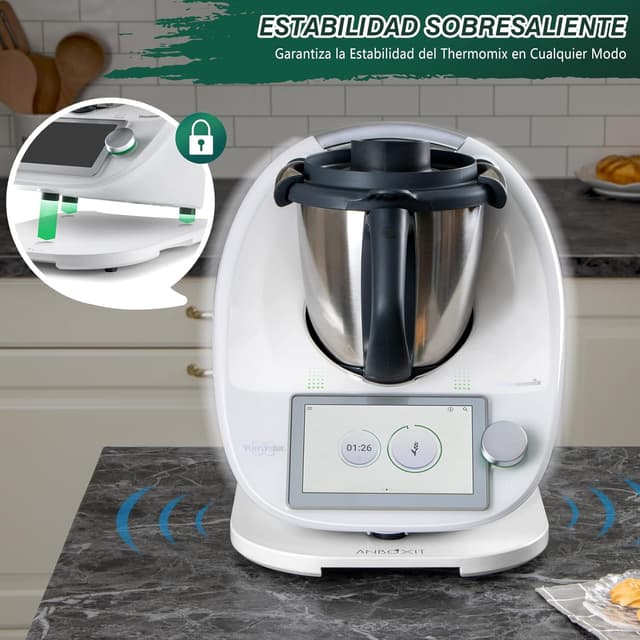 Detalle 1 de ANBOXIT Tabla Deslizante para Thermomix TM6/TM5