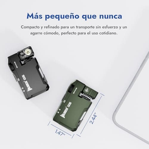 Detalle de WUBEN G5 400 lúmenes linterna compacta
