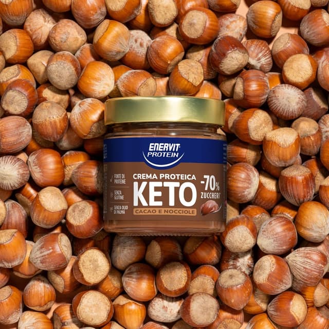 Thumbnail 2 de Enervit Protein Cream Keto 180g 🍫