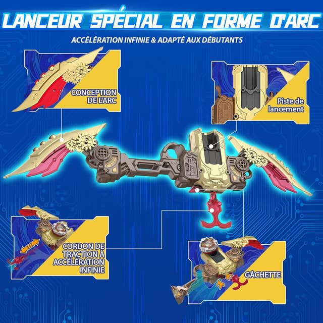 Thumbnail 2 de Infinity Nado S7 Toupie Bow 5+