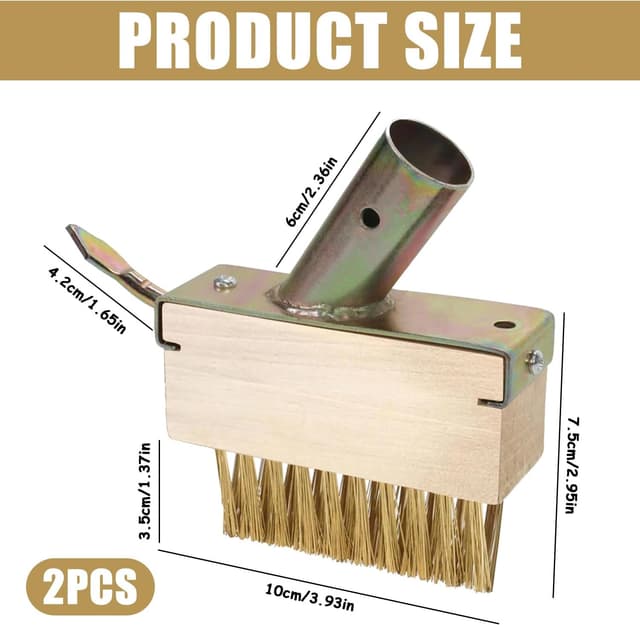 Detalle 2 de Unkraut Fugenbürste 2 Stück für Fugen