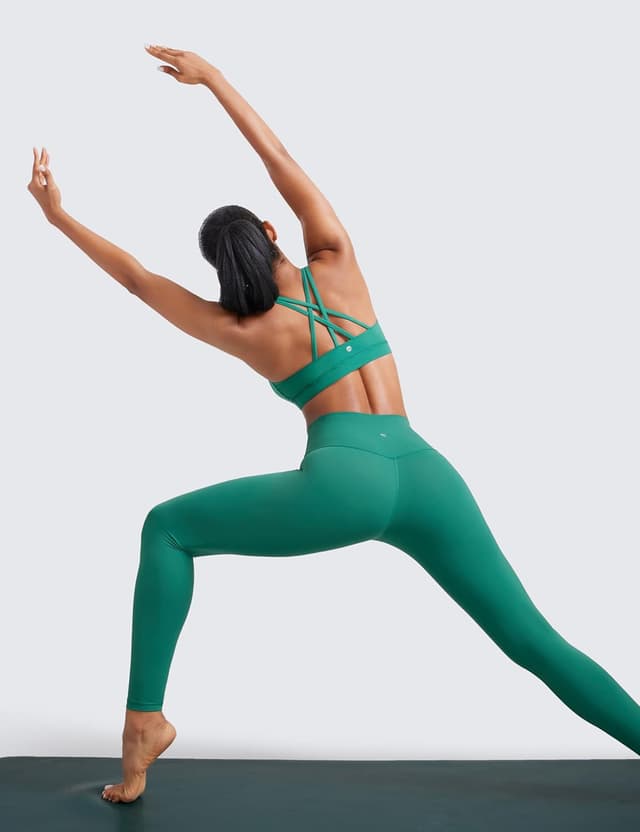 Detalle de CRZ YOGA Donna Reggiseno Yoga Imbottito Criss Cross