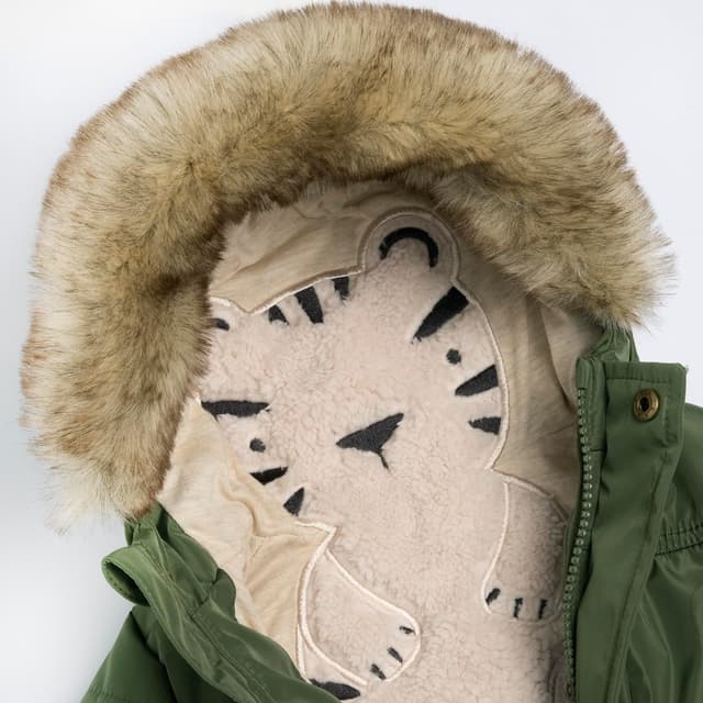 Detalle 2 de Giubbotto neonato Chicco con cappuccio e zip (0-24 mesi) lavabile in lavatrice