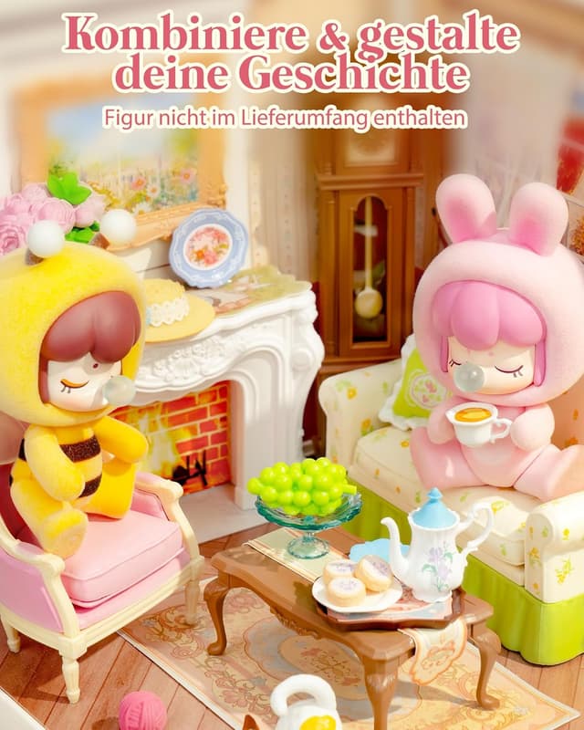 Detalle 1 de Rolife Holiday Tea Time DIY-Miniaturhaus