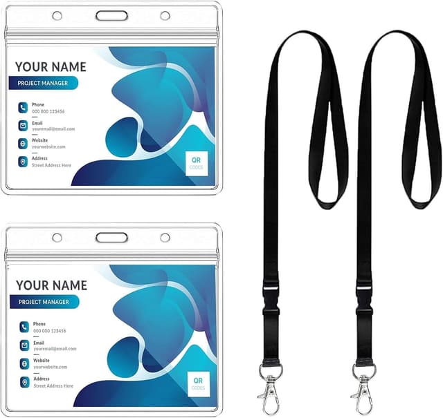 Detalle de Fhlbestyu porta badge da collo 54 cm