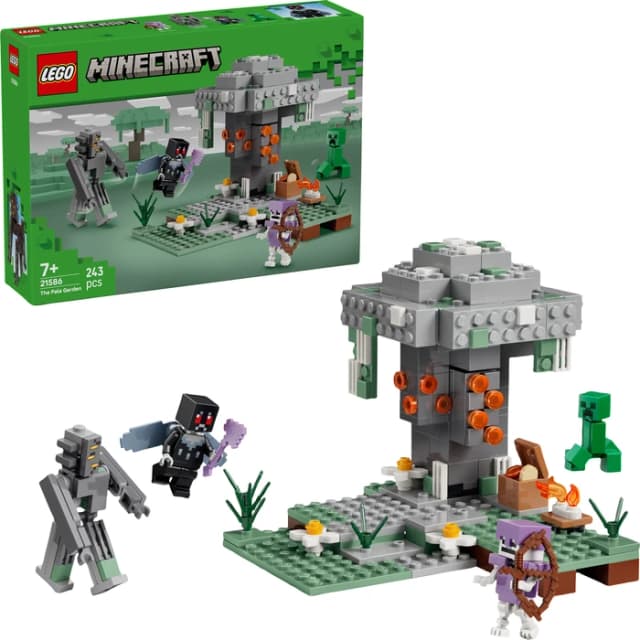 Thumbnail 8 de LEGO Minecraft Blasser Garten 21586 (243 Teile) – Baue einen Garten mit Wasserspiel