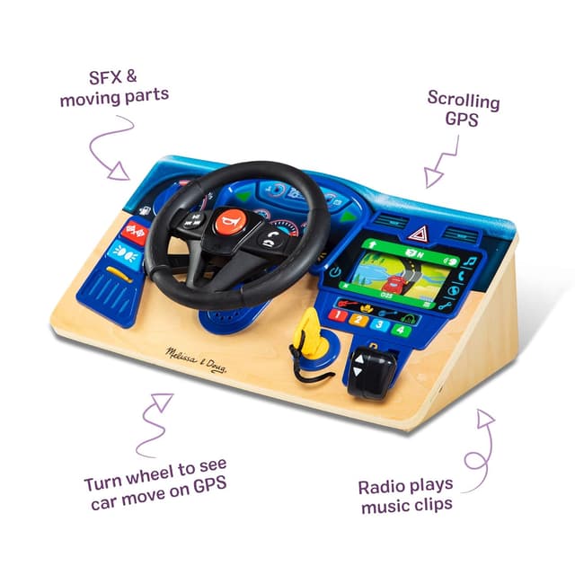 Thumbnail 4 de Melissa & Doug Vroom & Zoom Interactive Dashboard