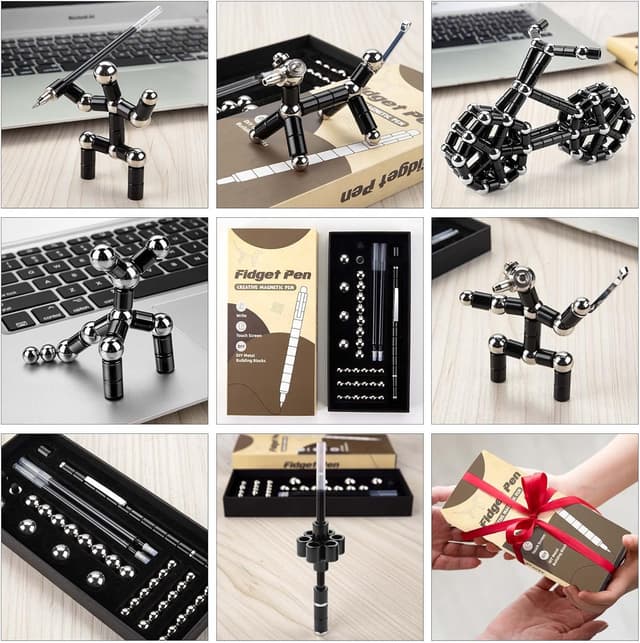 Thumbnail 3 de Tigerhu Fidget Pen 14-ring magnetic set