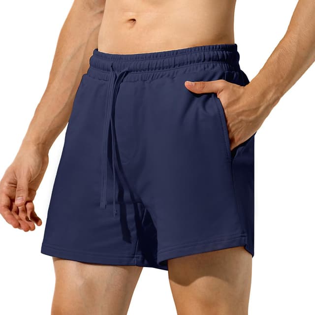 Thumbnail 6 de Mauro Kane men’s 5-inch cotton sweat shorts with pockets for gym and everyday wear
