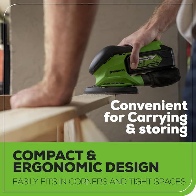 Thumbnail 4 de Greenworks Levigatrice senza fili 24 V 🛠