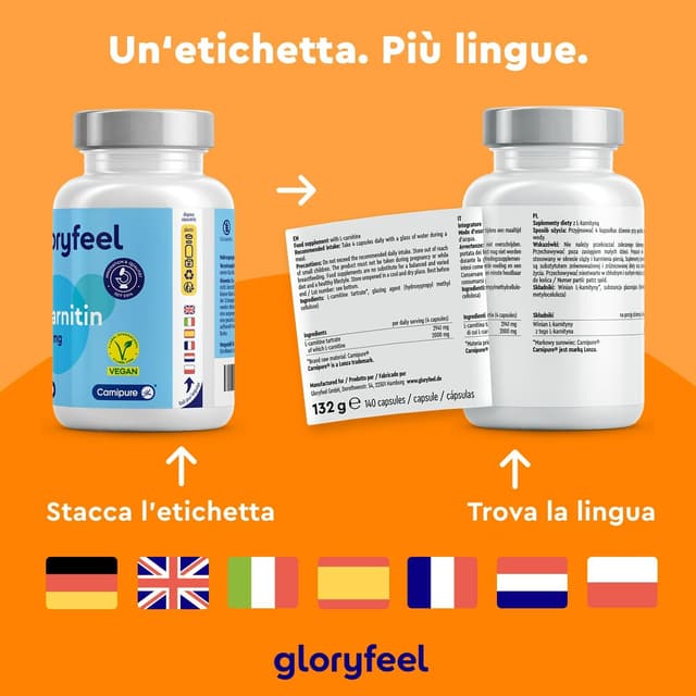 Thumbnail 4 de L-Carnitina 2.000mg Capsule Integratore 💊