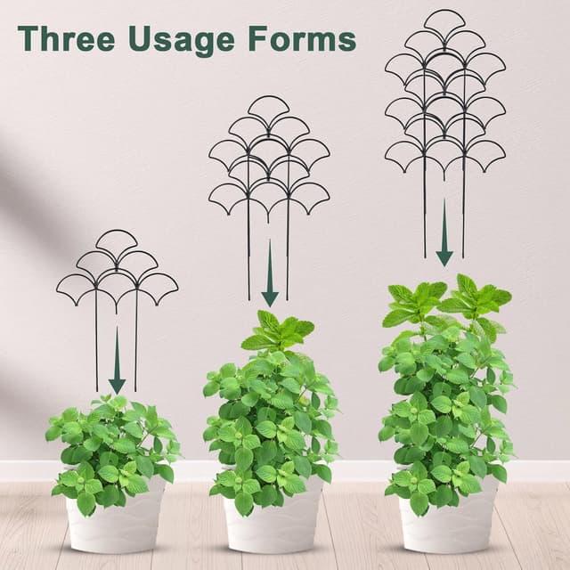 Detalle 2 de LyAZKMY 4 Pack Plant Trellis