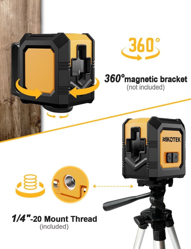 Thumbnail 3 de Nikotek Green Laser Level 1m Beam