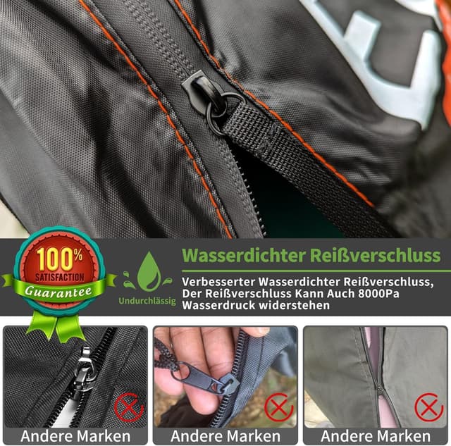 Detalle 2 de Enzeno Schutzhülle für Sonnenschirme Ø 3,5 m