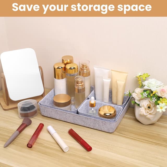 Detalle 2 de Hejo 7er Set Schubladen Organizer Filz