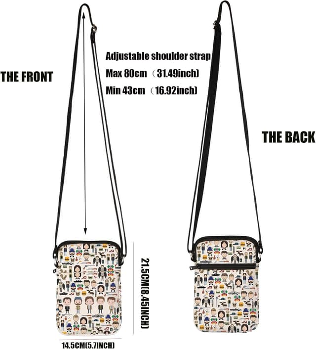 Thumbnail 3 de PXTIDY Natural Crossbody Bag