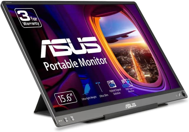 Detalle de ASUS ZenScreen MB16ACE 15.6" USB monitor