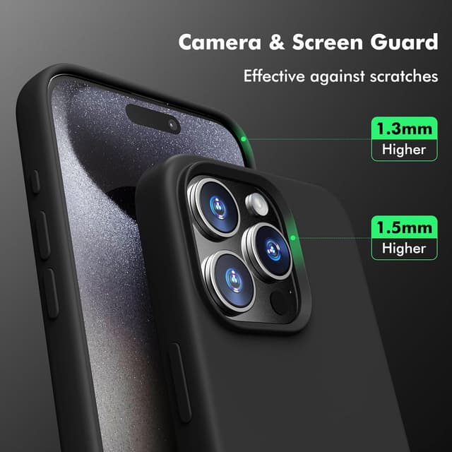 Detalle 2 de iPhone 15 Pro silicone case, 6.1 in slim