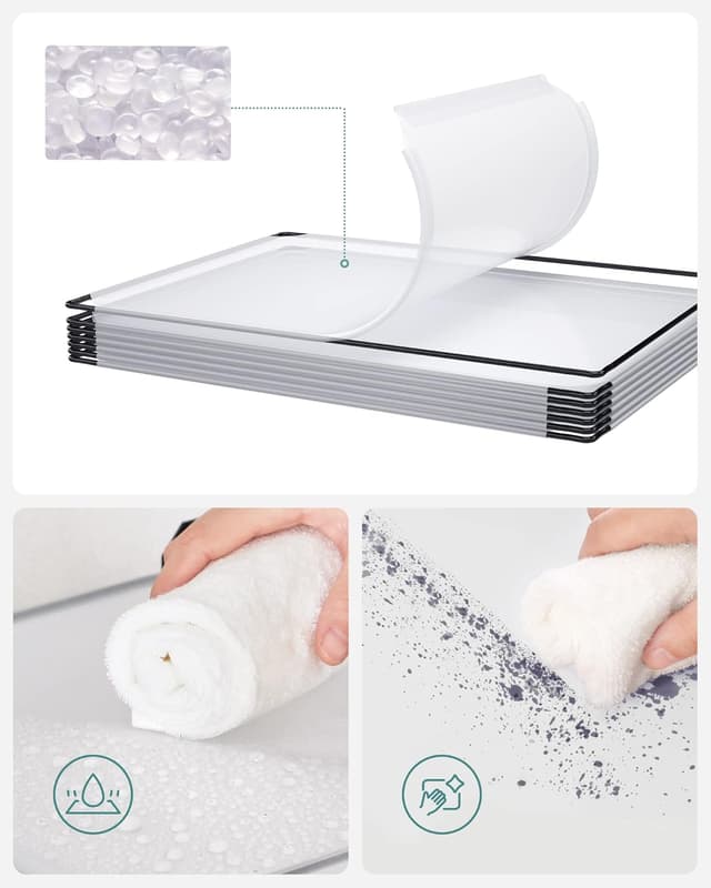 Detalle de SONGMICS Scarpiera componibile con 16 cubi modulari LPC44L, bianco