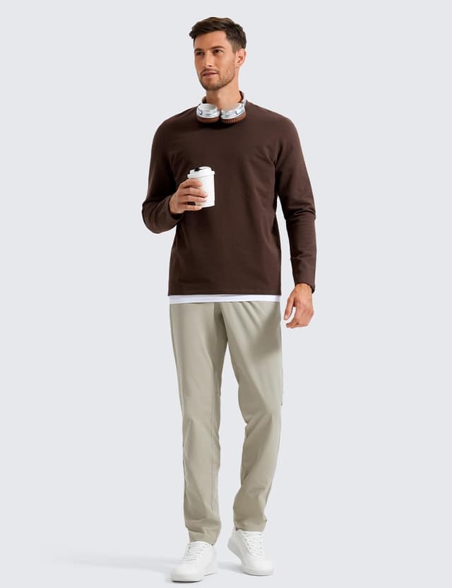 Detalle de CRZ YOGA Pantaloni da golf da uomo comodi e leggeri con asciugatura rapida (76/81/86 cm)