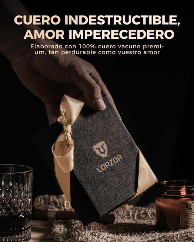 Thumbnail 6 de LORZOR Cartera Hombre con RFID y Monedero