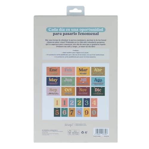 Thumbnail 1 de Mr.Wonderful Calendario de pared perpetuo 18,5 x 30 cm