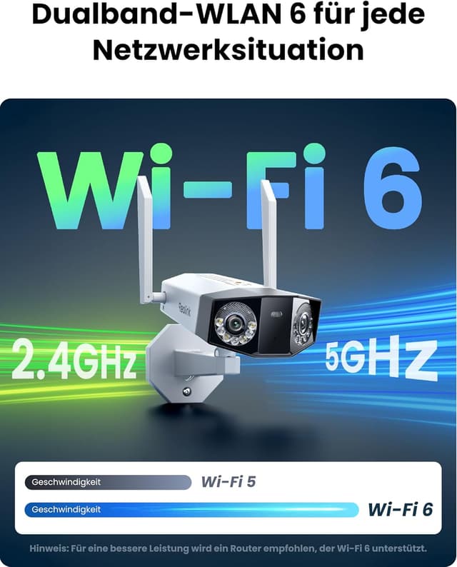 Detalle 1 de Reolink Duo 3 WiFi 16 MP WLAN-Kamera