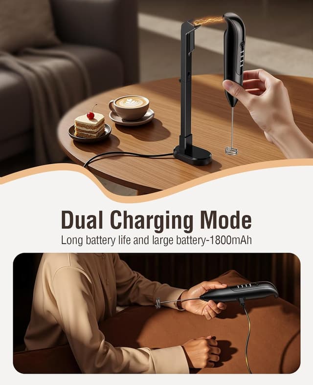 Thumbnail 4 de 3-in-1 Milk Frother 13,000 RPM